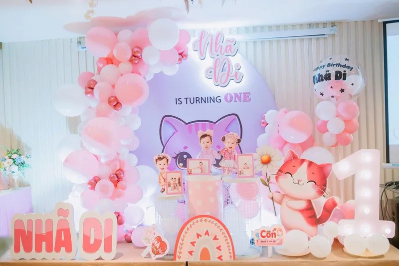 bong bóng sinh nhật bé gái - hình 4