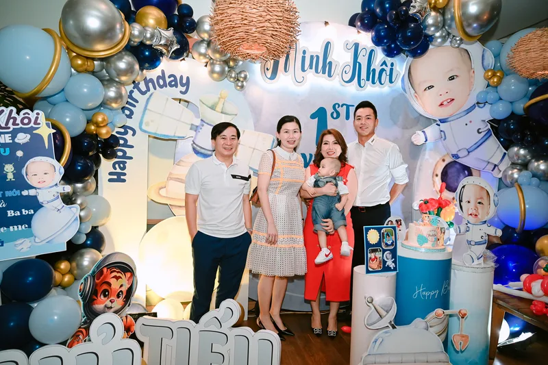 bong bóng sinh nhật bé trai