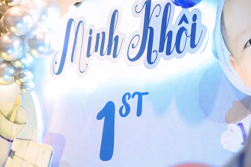 bong bóng sinh nhật bé trai - hình 2
