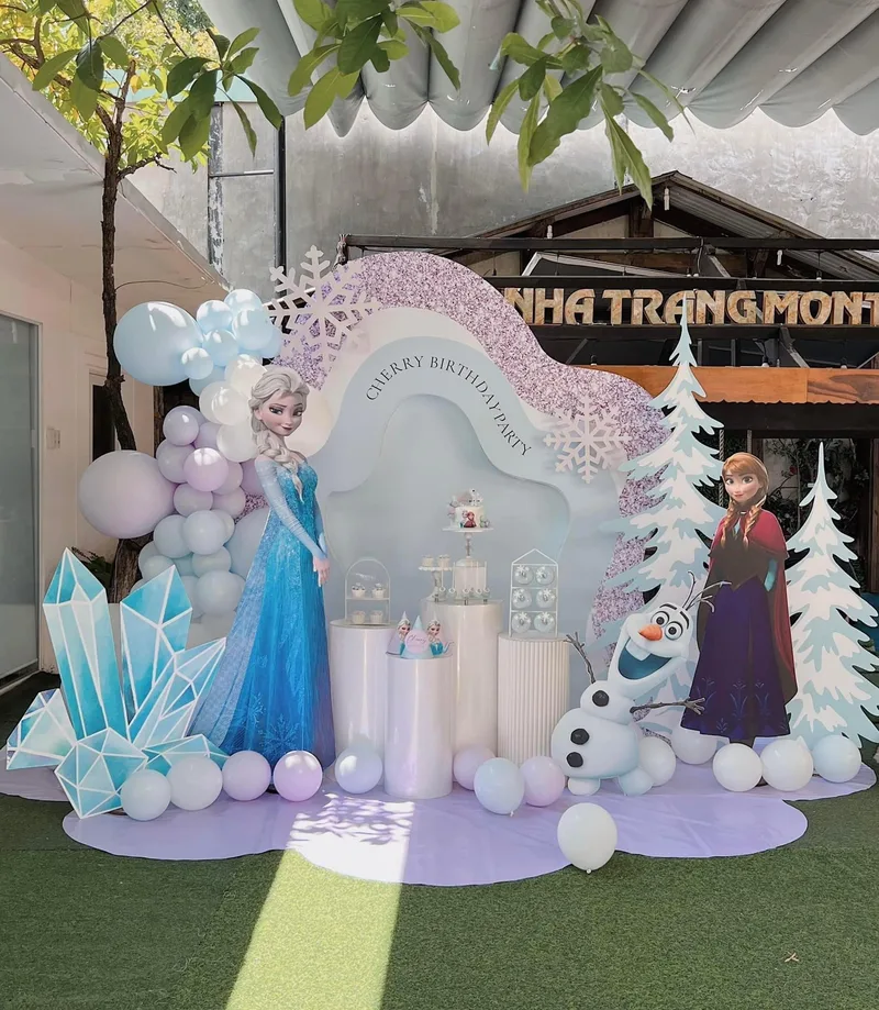 set trang trí sinh nhật bé trai