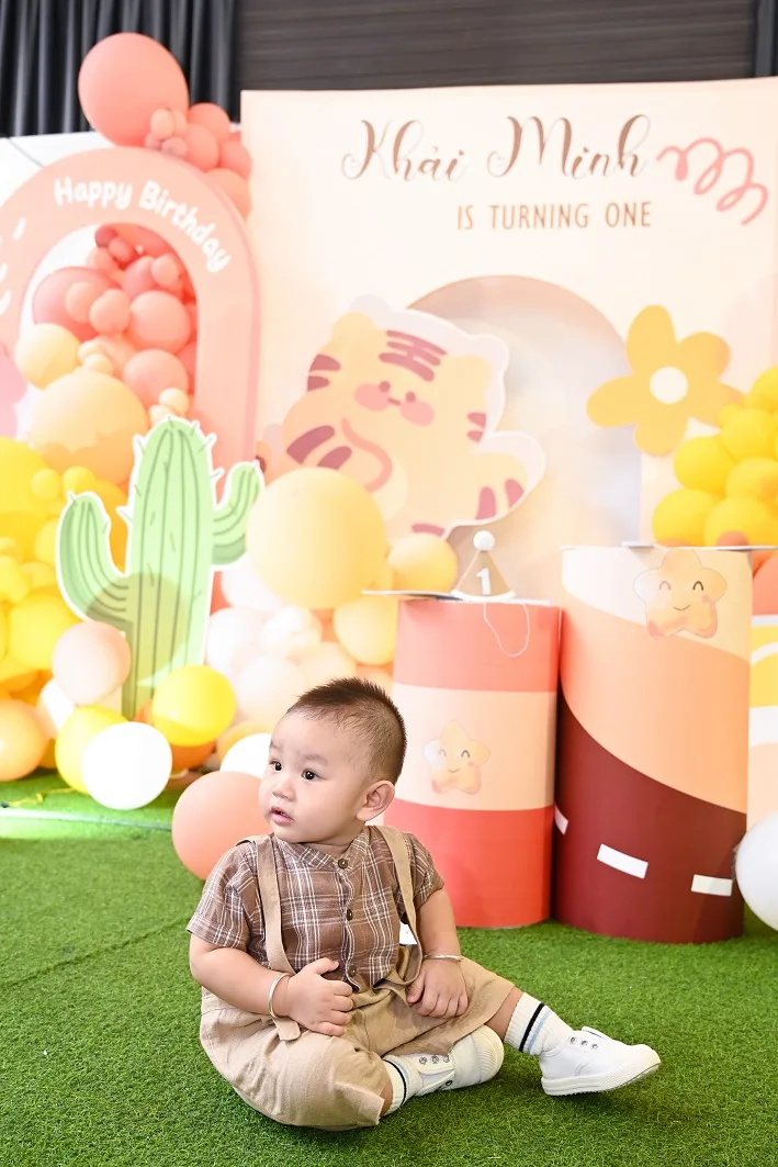 set trang trí sinh nhật bé trai - hình 3