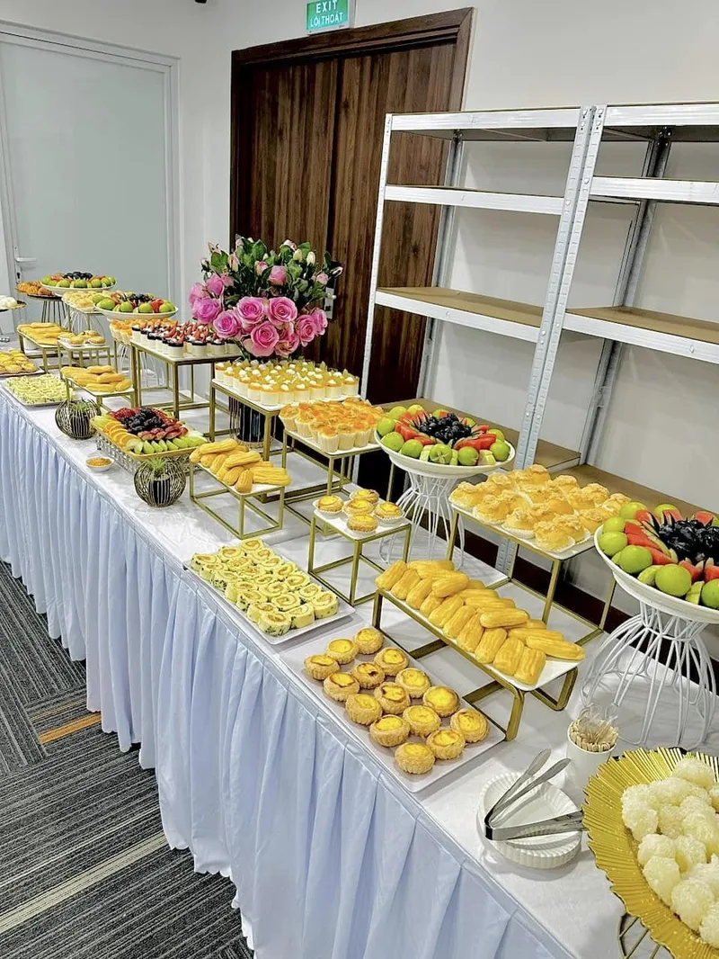 trang trí khai trương quán cafe - hình 3