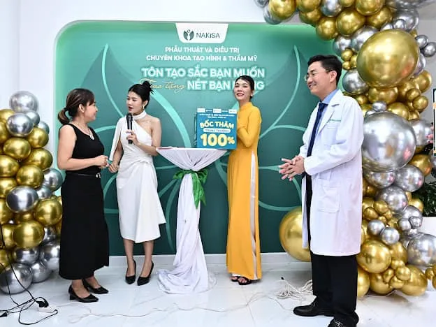 trang trí khai trương spa