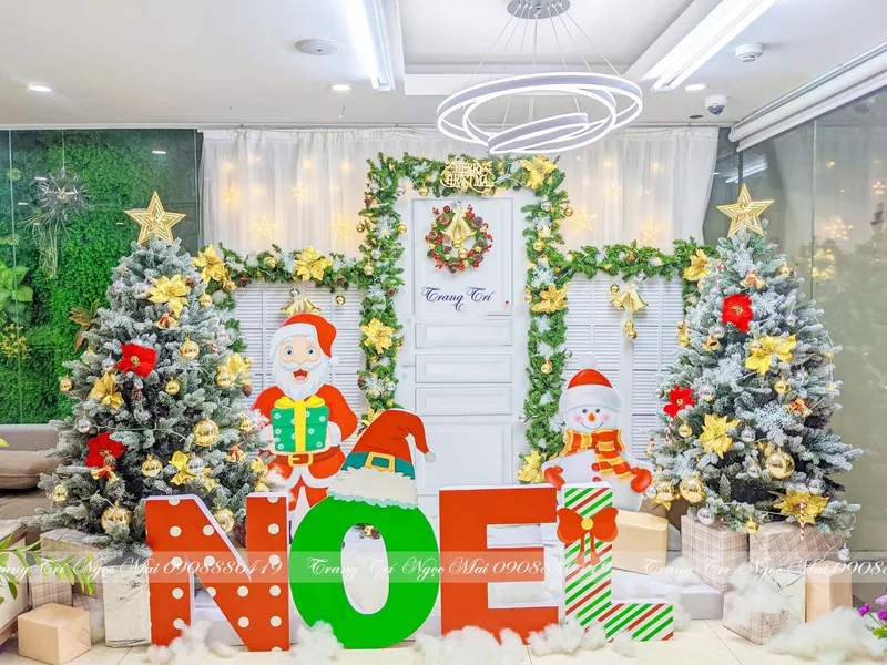 trang trí noel