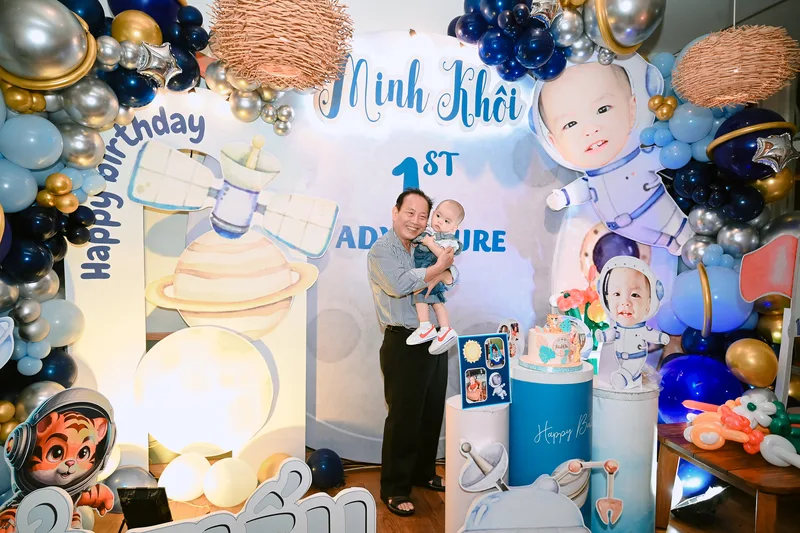 trang trí sinh nhật bé gái 5 tuổi - hình 2