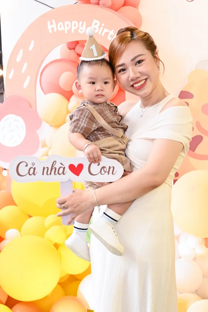 trang trí sinh nhật bé trai 2 tuổi
