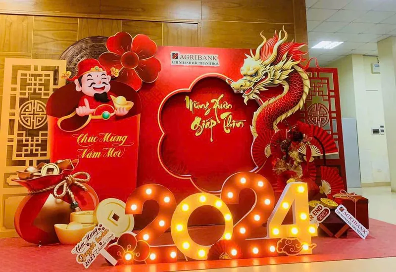trang trí tiệc tất niên - hình 4