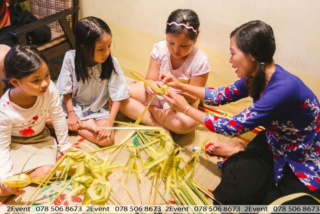 Nghệ nhân xếp là dừa