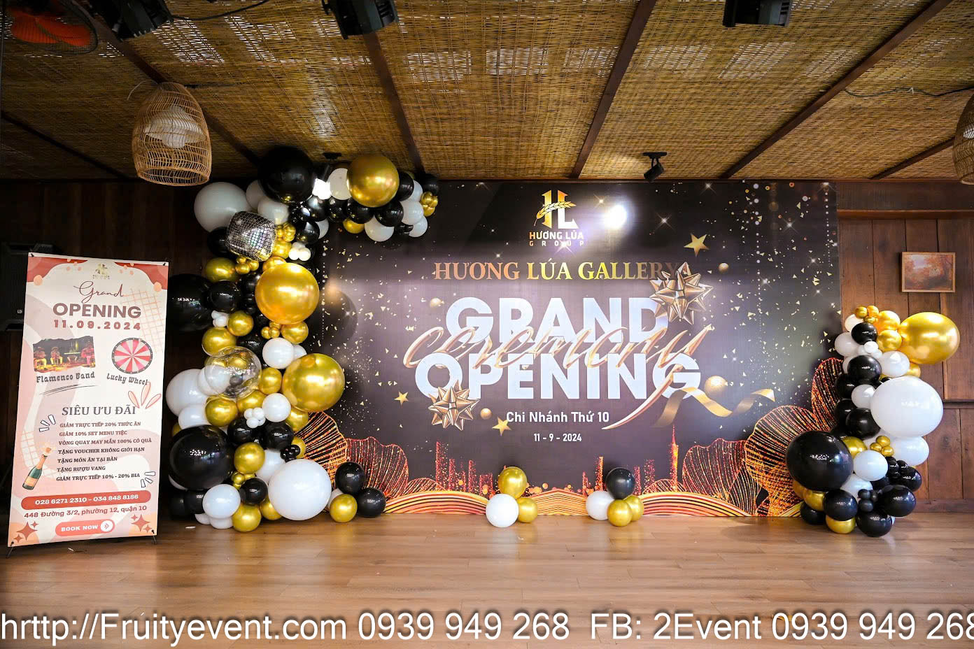 Backdrop căng bạt hiflex là một trong những loại phổ biến nhất hiện nay